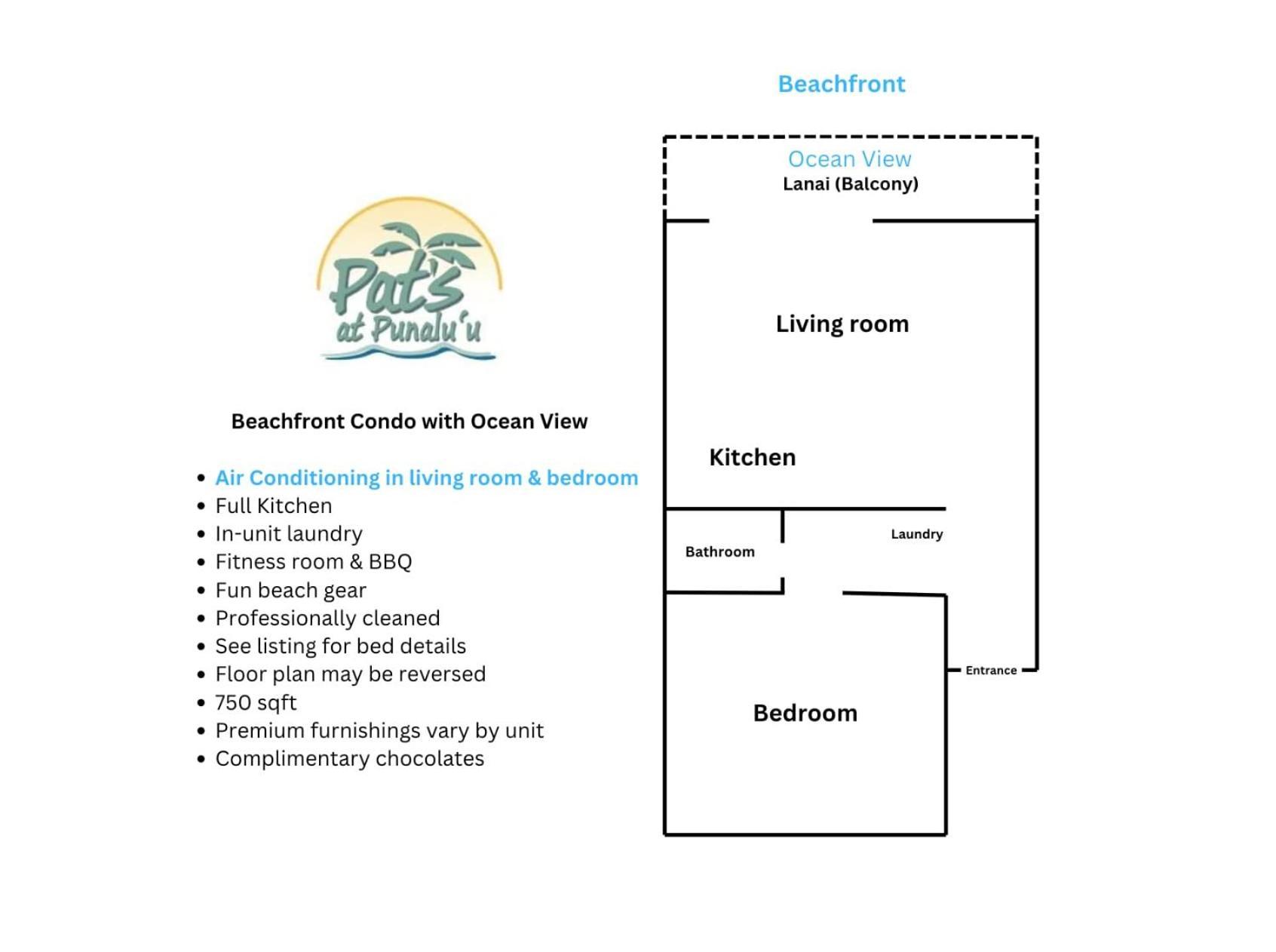 Luxury Beachfront Condo Hau'ula Luaran gambar